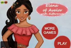 Elena of Avalor Games, Elena of Avalor with Differences, Games-kids.com