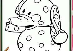 Coloring Games, Elephant Dalmatian Coloring, Games-kids.com