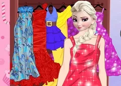 Frozen  Games, Elisa Prom Fashion, Games-kids.com