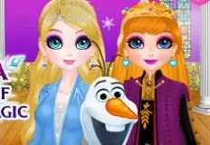 Frozen  Games, Eliza Dawn of Frost Magic, Games-kids.com