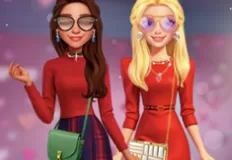 Dress Up Games, Ellie and Friends Get Ready for First Date, Games-kids.com