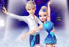 Frozen  Games, Ellie and Jack Ice Dancing Show, Games-kids.com