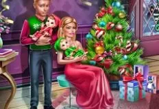 Barbie Games, Ellie Family Christmas, Games-kids.com