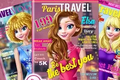 Frozen  Games, Ellie Fashion Magazine, Games-kids.com