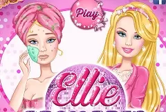 Barbie Games, Ellie Prom Makeover, Games-kids.com
