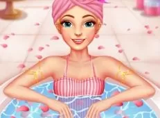 Barbie Games, Ellie Summer Spa and Beauty Salon, Games-kids.com