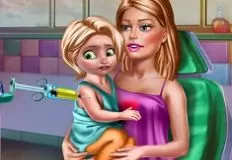 Barbie Games, Ellie Toddler Vaccines, Games-kids.com