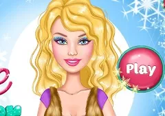 Barbie Games, Ellie Winter Makeover, Games-kids.com
