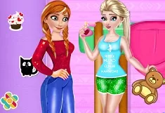 Frozen  Games, Elsa and Anna Hide and Seek, Games-kids.com