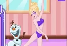 Frozen  Games, Elsa and Anna Ballet Dancer, Games-kids.com