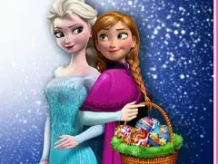 Frozen  Games, Elsa and Anna Easter Egg, Games-kids.com
