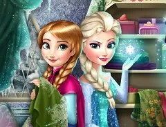 Frozen  Games, Elsa and Anna Fashion Rivals, Games-kids.com