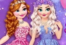 Frozen  Games, Elsa and Anna Sent to Fairy Land, Games-kids.com