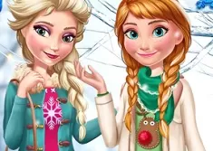 Frozen  Games, Elsa and Anna Winter Trends, Games-kids.com