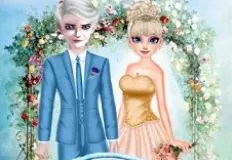 Frozen  Games, Elsa and Jack Wedding Day, Games-kids.com