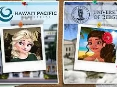 Princess Games, Elsa and Moana Exchange Students, Games-kids.com