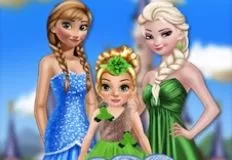 Frozen  Games, Elsa and Mystery Baby, Games-kids.com