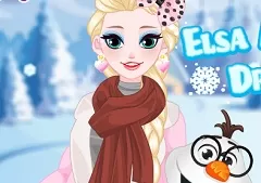 Frozen  Games, Elsa and Olaf Dress Up, Games-kids.com