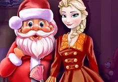 Frozen  Games, Elsa and Santa Christmas Cleaning, Games-kids.com