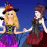 Princess Games, Elsa and Snow White Halloween Dress Up, Games-kids.com