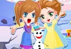 Frozen  Games, Elsa Anna Save Olaf 2, Games-kids.com