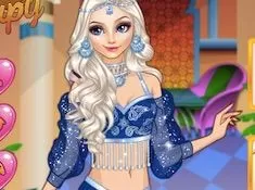 Frozen  Games, Elsa Arabian Princess, Games-kids.com