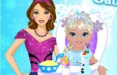 Frozen  Games, Elsa Babysitter, Games-kids.com