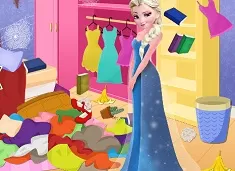 Frozen  Games, Elsa Bedroom Cleaning, Games-kids.com