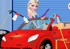 Frozen  Games, Elsa Beetle Cleaning, Games-kids.com