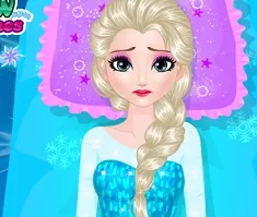 Frozen  Games, Elsa Belly Pain, Games-kids.com