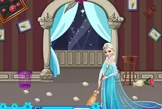 Frozen  Games, Elsa Clean Room, Games-kids.com