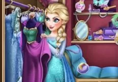 Frozen  Games, Elsa Closet Challenge, Games-kids.com