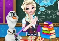 Frozen  Games, Elsa College Games, Games-kids.com