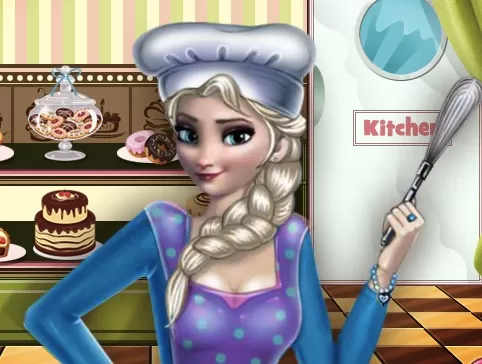 Frozen  Games, Elsa Confectioner, Games-kids.com