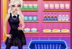 Frozen  Games, Elsa Cooking Ice Cream Sandwhich, Games-kids.com