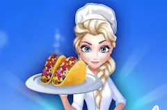 Frozen  Games, Elsa Cooking Taco, Games-kids.com