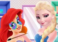 Frozen  Games, Elsa Cosmetic Salon, Games-kids.com