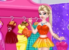 Frozen  Games, Elsa Dress Designer, Games-kids.com