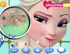 Frozen  Games, Elsa Ear Problem, Games-kids.com