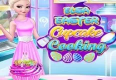 Frozen  Games, Elsa Easter Cupcake Cooking, Games-kids.com