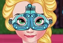 Frozen  Games, Elsa Eye Clinic, Games-kids.com