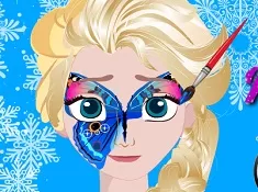 Frozen  Games, Elsa Face Painting, Games-kids.com