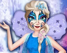 Frozen  Games, Elsa Face Tattoo, Games-kids.com