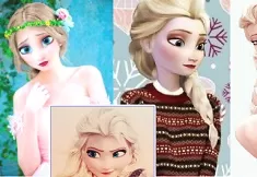 Frozen  Games, Elsa Facebook Fashion Blogger, Games-kids.com