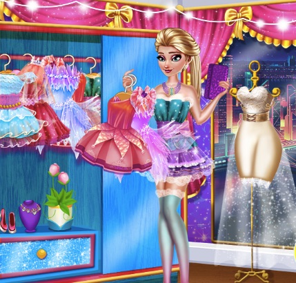 Elsa Fairy Room  Decoration  Frozen  Games 