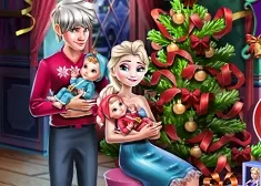 Frozen  Games, Elsa Family Christmas, Games-kids.com