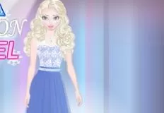 Frozen  Games, Elsa Fashion Model, Games-kids.com