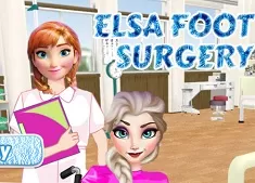 Frozen  Games,  Elsa Foot Surgery, Games-kids.com