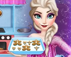 Frozen  Games, Elsa Gingerbread, Games-kids.com