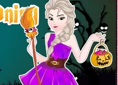 Frozen  Games, Elsa Halloween Shop Cleaning, Games-kids.com